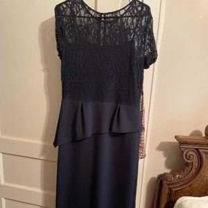New Enfocus Navy Formal long Dress